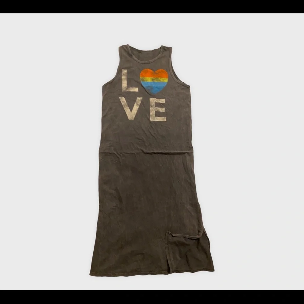 LOVE Mineral Wash Graphic Print Dress - Picture 3 of 8